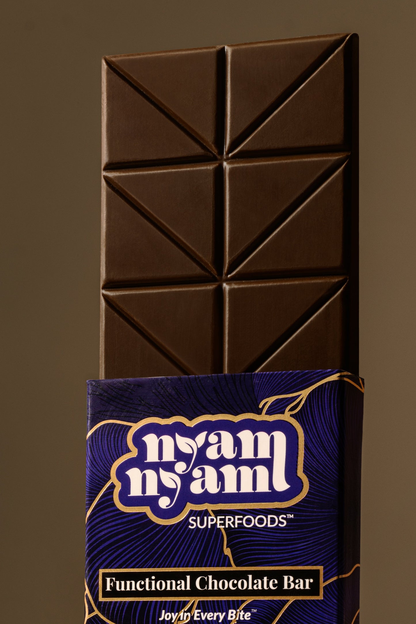 Rich Dark Chocolate + Golden5 Mushroom Blend - Functional Chocolate Bar
