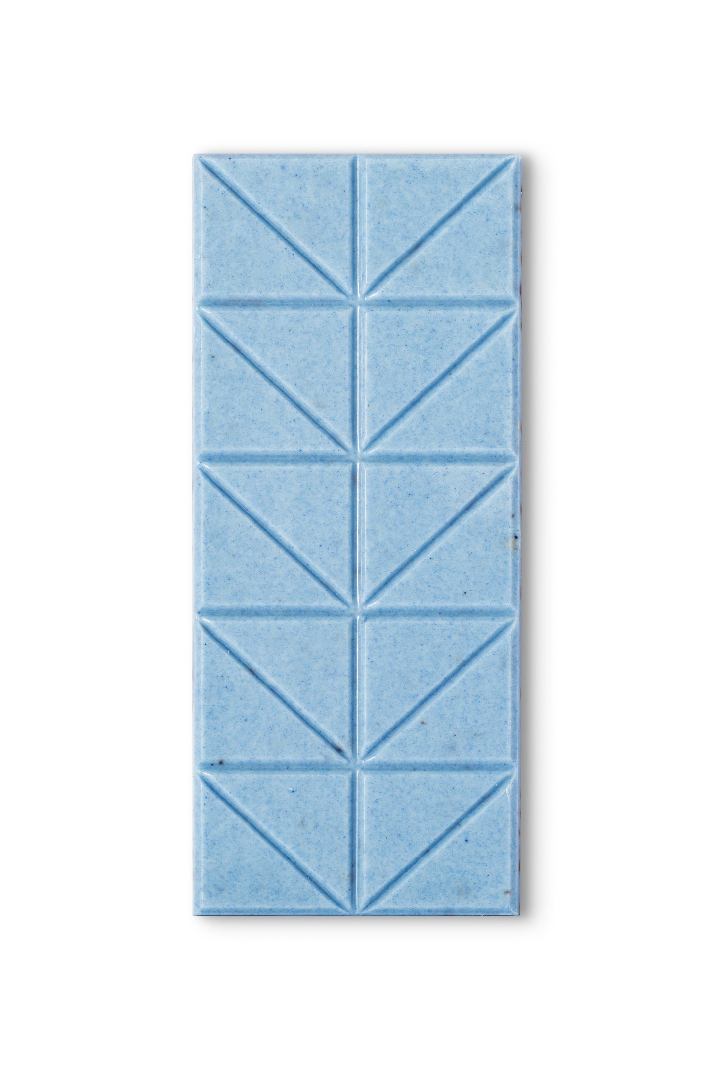 Smooth White Chocolate + Blue Spirulina + Toasted Hemp Seed - Functional Chocolate Bar
